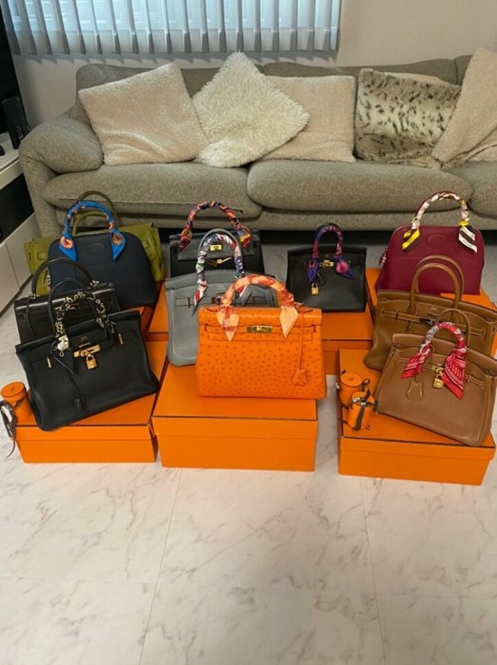 仁香『HERMES』のバッグを一挙公開「大切に集めてきました」