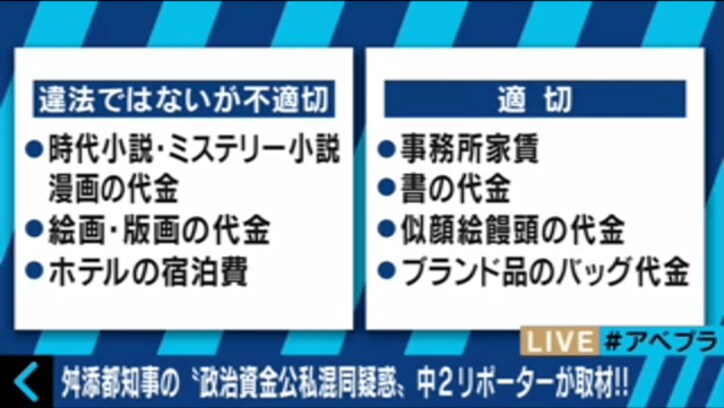 中2リポーター、舛添都知事の金銭問題をバッサリ 「意味不明」「違法ではないが不適切ってなに?」
