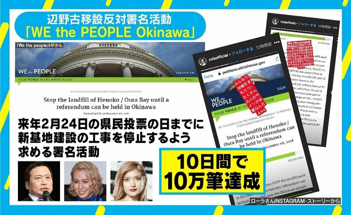 辺野古移設めぐり署名10万筆も効果は?「そこまでせざるを得ない状況が問題」