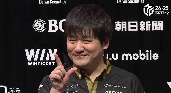 【写真・画像】最強雀士、ようやくお目覚め！多井隆晴 再始動を告げる一発「ツモ！」の声 約2ヵ月半ぶりトップで“超”饒舌インタビュー／麻雀・Mリーグ　1枚目
