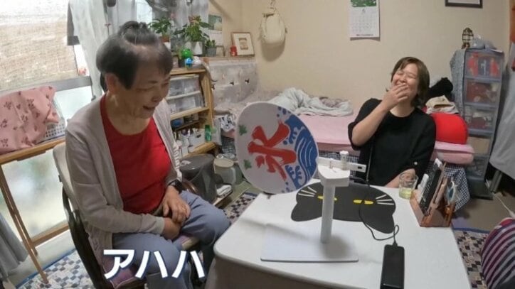 「電動うちわ」にもチャレンジ