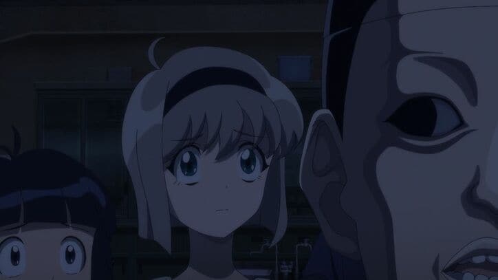 アニメ「地獄先生ぬ〜べ〜」人体模型第3話場面カット