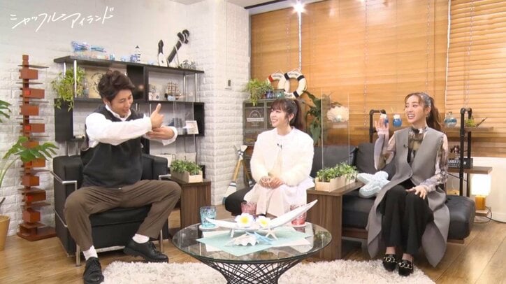 ベッドで馬乗りになってキス 女王様系セクシー美女のアタックに「妖艶」「エロい！」と興奮の声『シャッフルアイランド Season3』#6