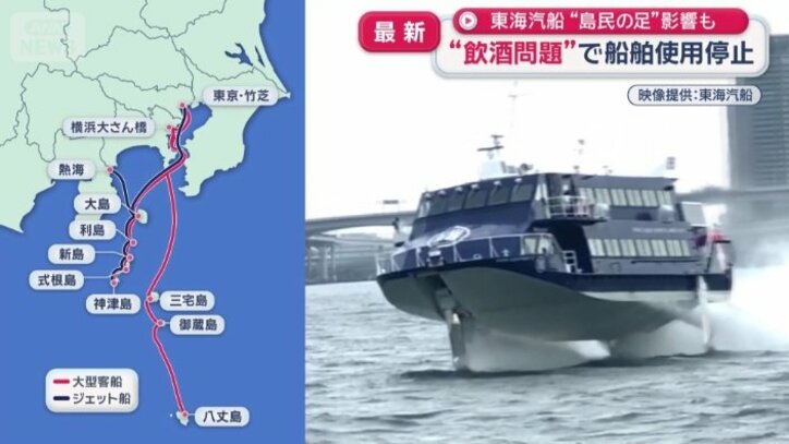 東京・竹芝と伊豆諸島を結ぶ航路などを担う