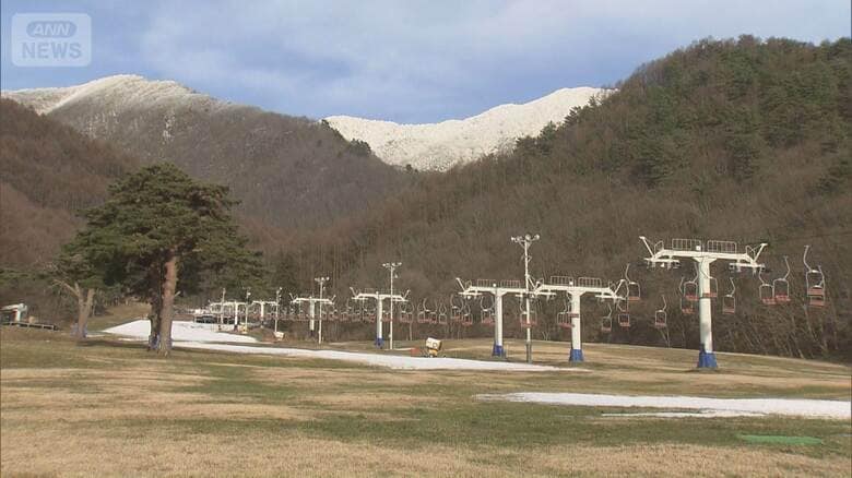 「緊急事態」スキー場がオープン延期…“気温差大”雪不足の地域も