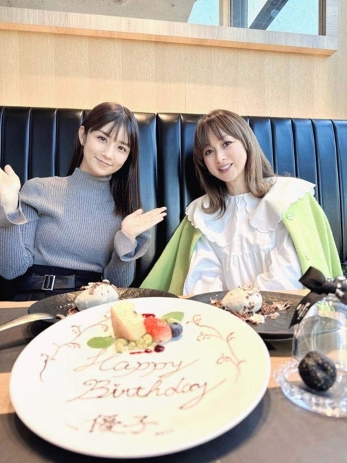 小倉優子、憧れの人物との2ショットを公開「優しくて、可愛くて