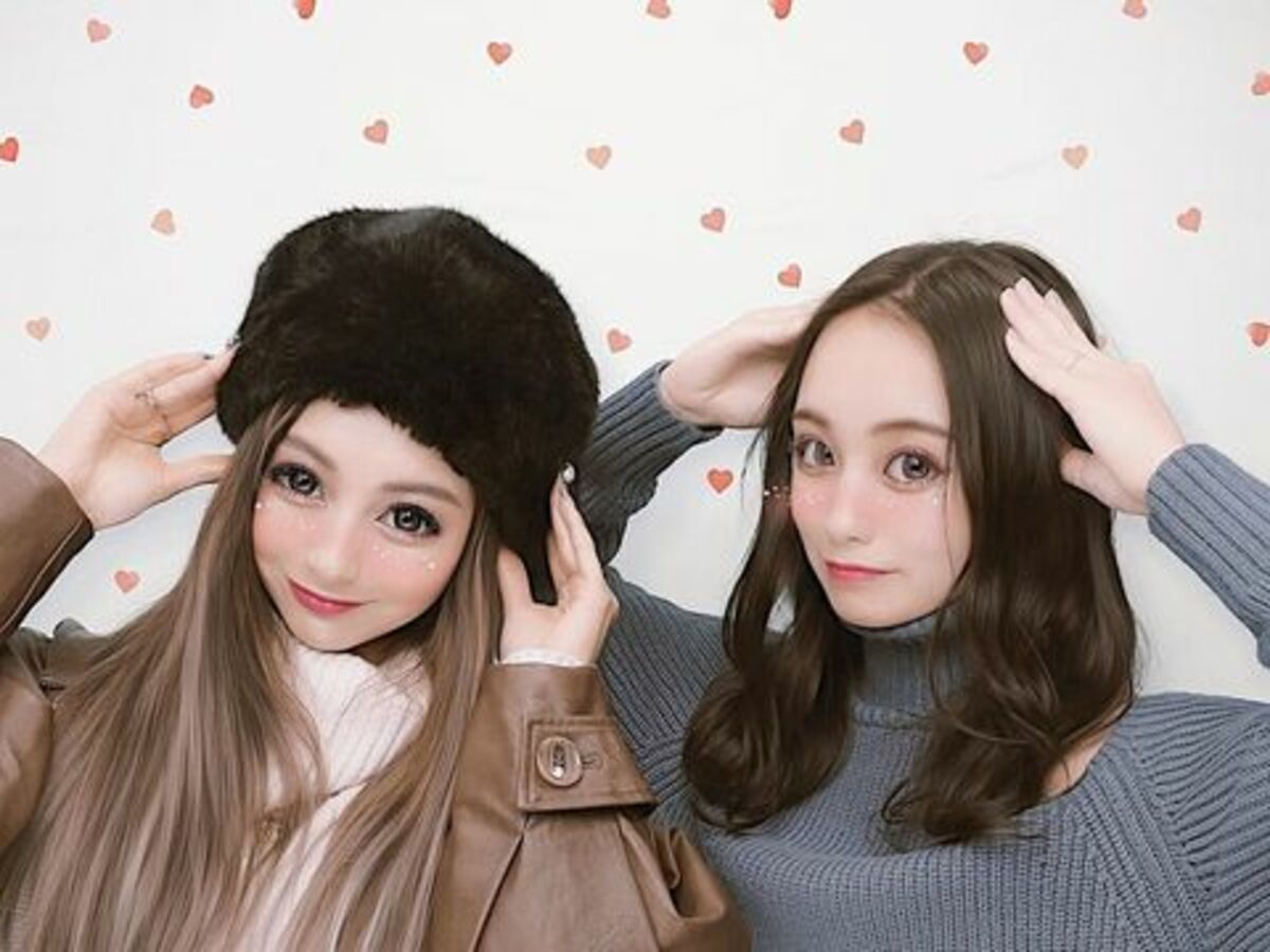 ゆきぽよ、可愛さあふれる“姉妹プリクラ”ショットに「世界で1番可愛い