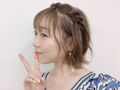 須田亜香里、お気に入りの編み込みヘアを公開し「めちゃくちゃ可愛い!!」「似合ってるよぉ~」の声