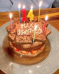 みきママ『れんくん14歳の誕生日パーティーです！！』