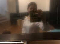 大渕愛子『テレビがハサミで切られる事件発生！！』