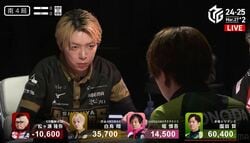 一体何を見てるの？ MVP争いバッチバチの中、理論派雀士“突如の行動”にライバルも驚きの表情「確認してて草」／麻雀・Mリーグ