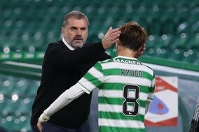 古橋亨梧が前半でハットトリック達成も、ポステコグルー監督「私にとって嬉しいのは…」