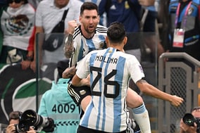 【W杯】メッシが左足一閃弾！　“崖っぷち”アルゼンチン、エースの一撃でメキシコから先制