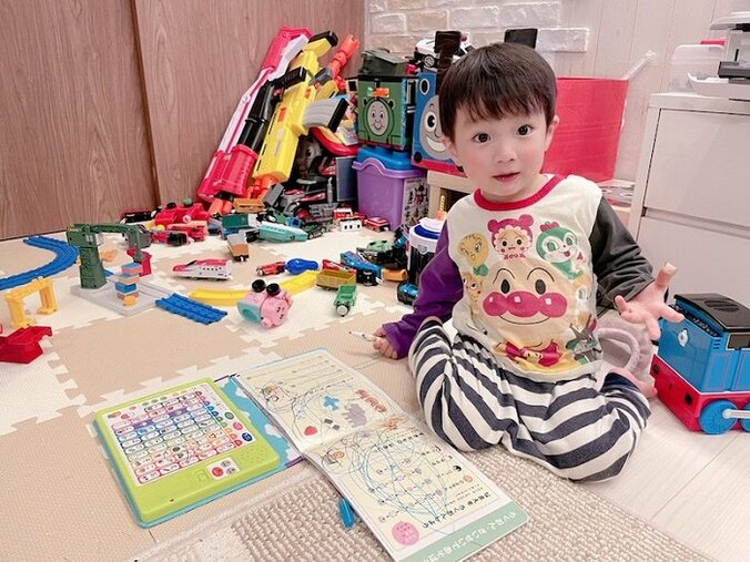 辻希美、三男の前髪を切りすぎるも「可愛い～から良し」 1枚目