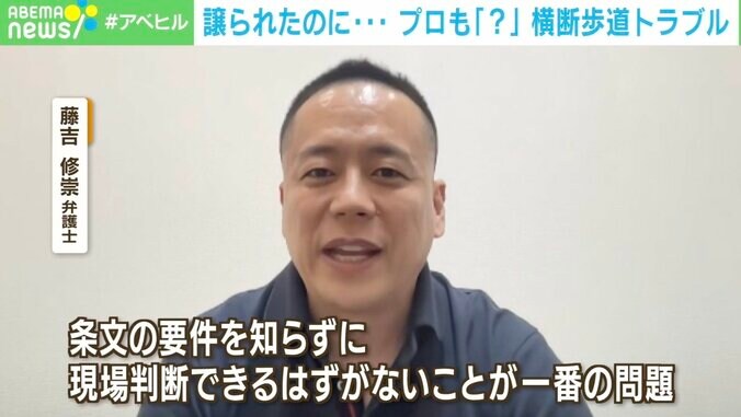 歩行者に譲られて走行するも 現場判断で“交通違反”に… 弁護士「条文要件を知らずに判断できるはずがない」 2枚目