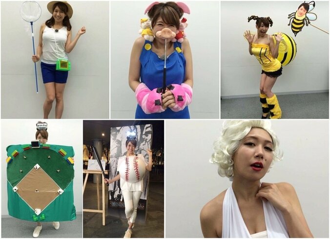 【美人コスプレ気象予報士まとめ】甲子園になった穂川果音 1枚目