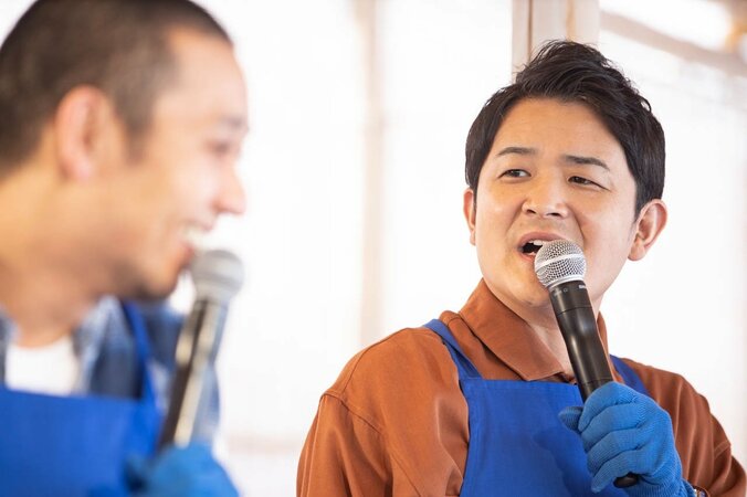 千鳥がギネス記録　“20メートル”巨大イカゲソ串を完成 15枚目