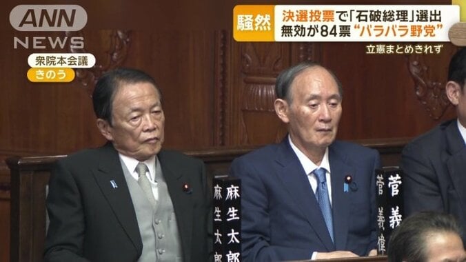 麻生元総理も、この表情