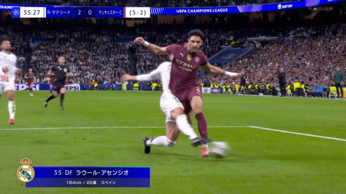 【写真・画像】「C・ロナウドかよ！」エンバペ、高速シザースから“逆足カットイン弾”炸裂！「守備やってられん…」ハットトリック達成でマンＣ粉砕の瞬間　1枚目