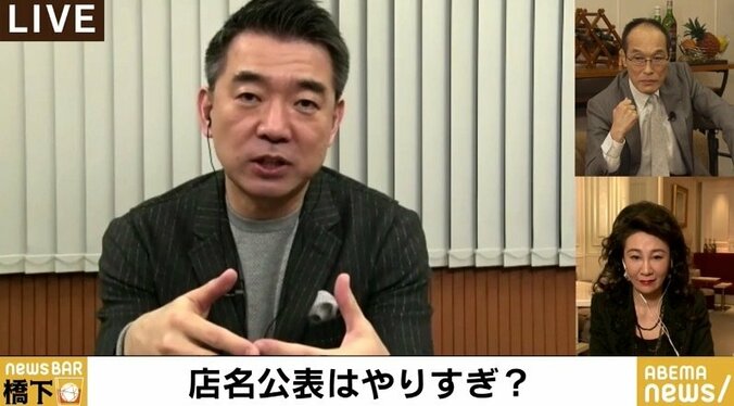 「罰則で脅して、という議論に怖さを感じる」「なぜ憲法学者たちは声を上げない?」従わない店名の公表や入院拒否患者への懲役刑に橋下氏が強い懸念 3枚目