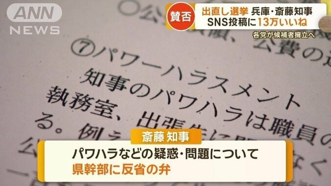 最後の公務に臨んだ斎藤知事