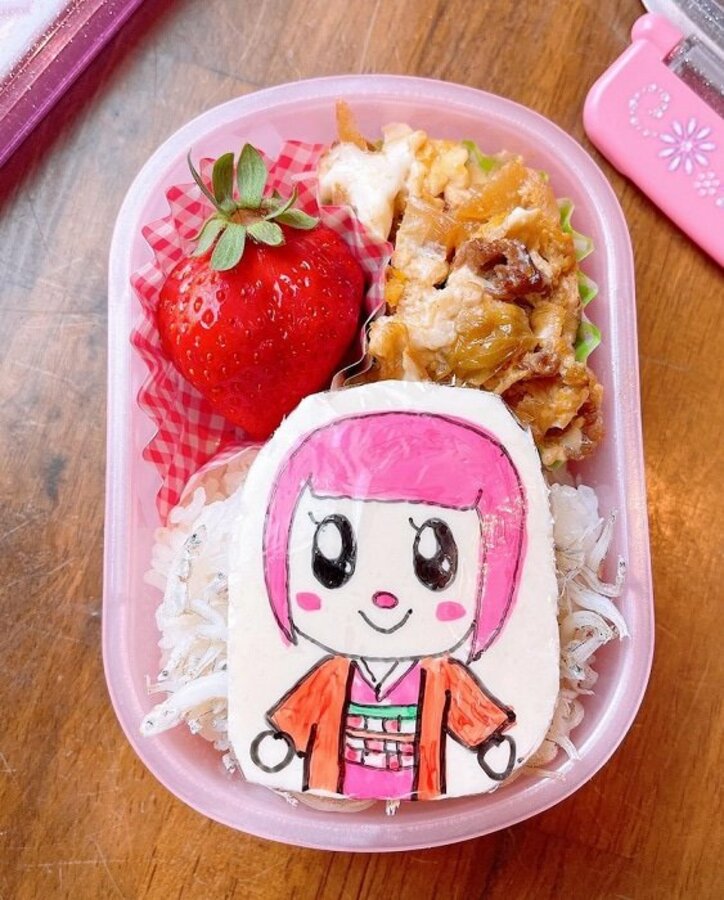 みきママ、指摘され娘に修正された弁当を公開「描き足していました」