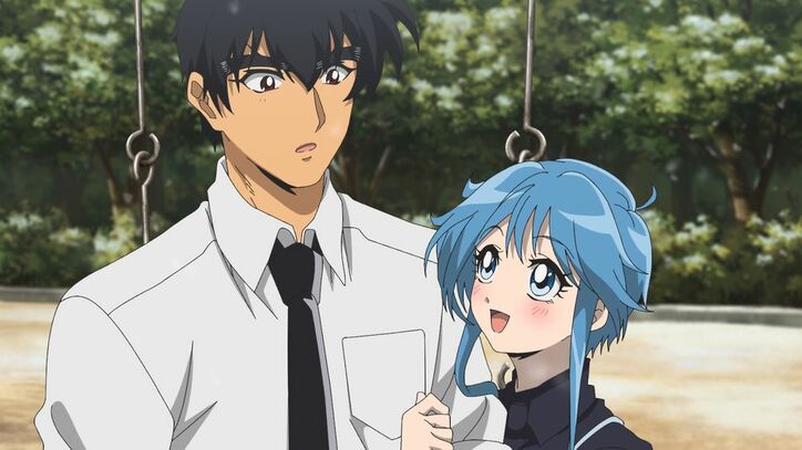 [照片/圖片] 不合時節的雪降臨童守町，看似是與雪姬的喜悅重逢… 動畫《靈異教師神眉》第7集劇情提要與先行圖公開 1