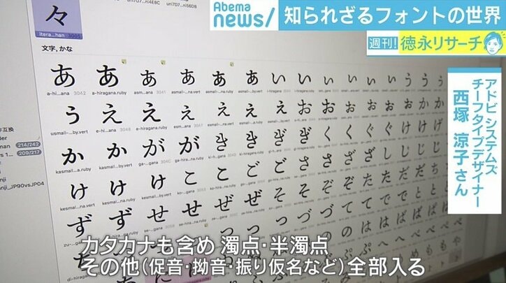 商品の売り上げをも左右する“フォント”、知られざる世界と生み手のこだわり