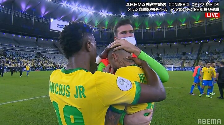 ブラジルの空にメッシが舞った アルゼンチン ブラジルを下して南米王者に輝く ネイマールは涙 サッカー Abema Times
