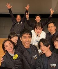 新・日曜劇場『DCU』阿部寛・横浜流星・中村アンらの集合ショットに喜びの声！「楽しそう」「チームワークばっちり」