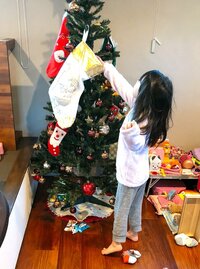 みきママ『サンタさんが来た！』