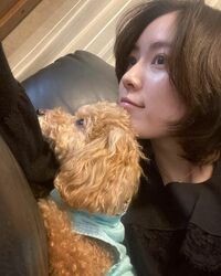 「どっちも大優勝！」松井珠理奈と愛犬の“横顔対決”ショットに反響続々