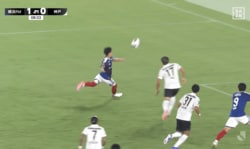 「本物すぎる」「えぐいって」16歳・三井寺眞が衝撃ゴラッソ！高難易度のダイレクトボレーに「どういう運動神経なの」