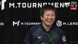 園田賢、役満成就で大逆転の決勝T進出！独演会“超ロングver.”もキレッキレ 「今日はしゃべらせてくれますね！」／麻雀・Mトーナメント