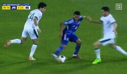 「上手すぎ」「スーパーだ」U-23日本代表キャプテンの“神業タッチ”が話題沸騰！ 藤田譲瑠チマが世界最高レベルのMFを彷彿？ 驚愕のドリブルで敵２人を翻弄した瞬間