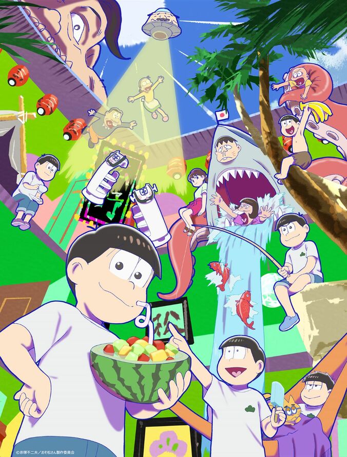 【写真・画像】アニメ「おそ松さん」第4期7月8日（火）より放送決定！メインビジュアル・PVが公開　1枚目