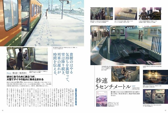 美しい鉄道を描くアニメ、一挙84作品を掲載「アニメと鉄道」が発売 2枚目