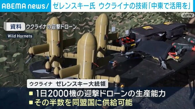 ウクライナの迎撃ドローン（資料）