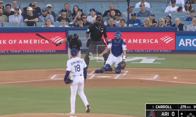 【写真・画像】えげつない！ 山本由伸に“打者が絶望”「メンタル終わる」「エグい」 急落カーブ→高速シンカー… 狂わされて“マン振り三振”「これは宝石」「完全にエース」　1枚目