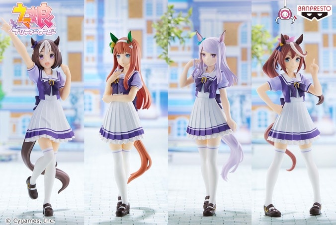 『ウマ娘』フィギュアがバンプレストから初登場　第1弾は「スペシャルウィーク」、第2弾は「サイレンススズカ」 1枚目