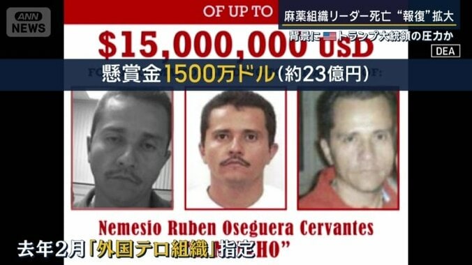 麻薬組織のリーダー