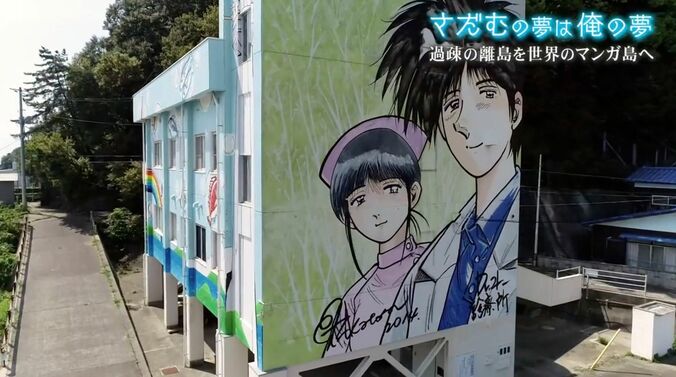 『Dr.コトー診療所』のマンガアート