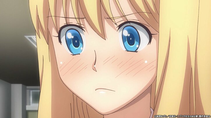 アニメ『ノブナガ先生の幼な妻』第8話先行カット公開 ノブナガ関係者の魂に気づいた友里は…?