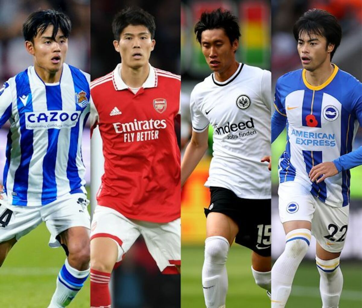 日本人選手の「市場価値」が続々急騰！ 約42億円の“史上最高額”をマークしたのは？ 倍増の三笘薫がトップ10入りしたランキングを発表 |  サッカーダイジェストWeb | FIFA ワールドカップ 2022 完全ガイド by ABEMA