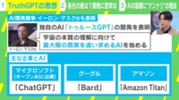 【映像】マスク氏表明「TruthGPT」とは？ 覇権争いで「倫理が置き去り」になる危険性も