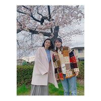 吉岡里帆＆木村多江の“桜ショット”に「めっちゃ素敵」「里帆さんも多江さんも綺麗」の声