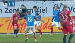 マジかよ…！ 町野修斗、ジャンピングトラップ→華麗なラストパス「メチャクチャ良い」 冷静なチャンスメイクから “幻のアシスト”「これは不運」