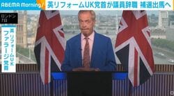 英リフォームUK党首が議員辞職 補選出馬へ