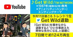 聞きながら退勤すると爽快な気分に!? 昭和の名曲「Get Wild」が令和にミュージックチャートでTOP30入り