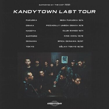 KANDYTOWN、3rdアルバムを引っ提げたクラブツアーが12月4日(日)より 